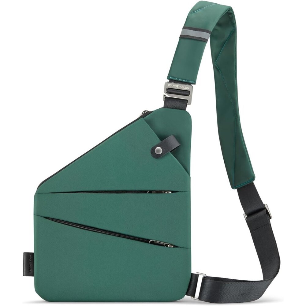 〽️Women Green Anti Theft Crossbody Shoulder theft Design Travel Sport Work Bag